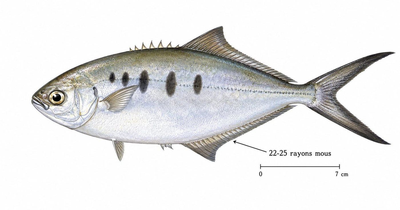 Identification plate: Pompano